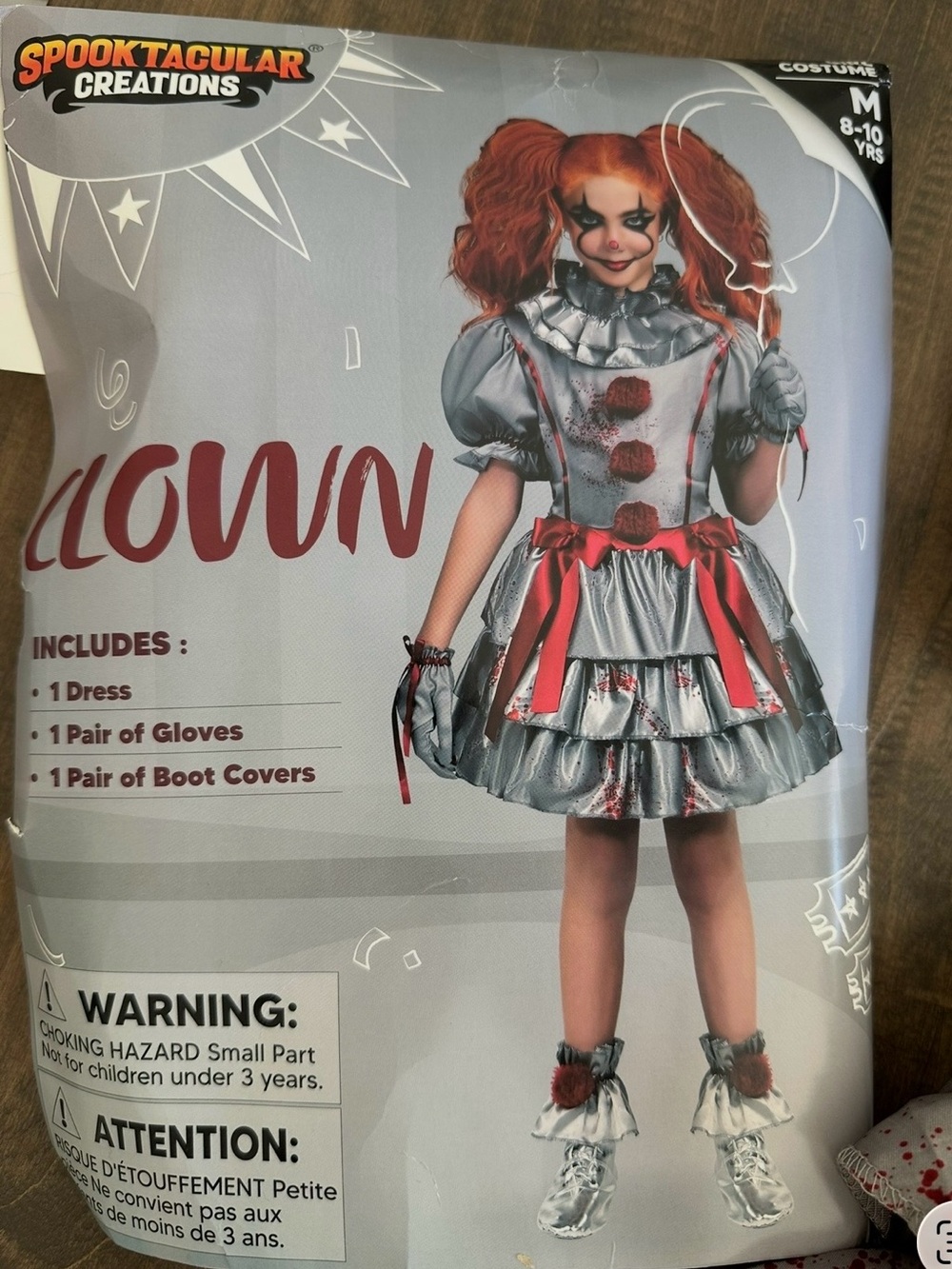 CLOWN HALLOWEEN COSTUME